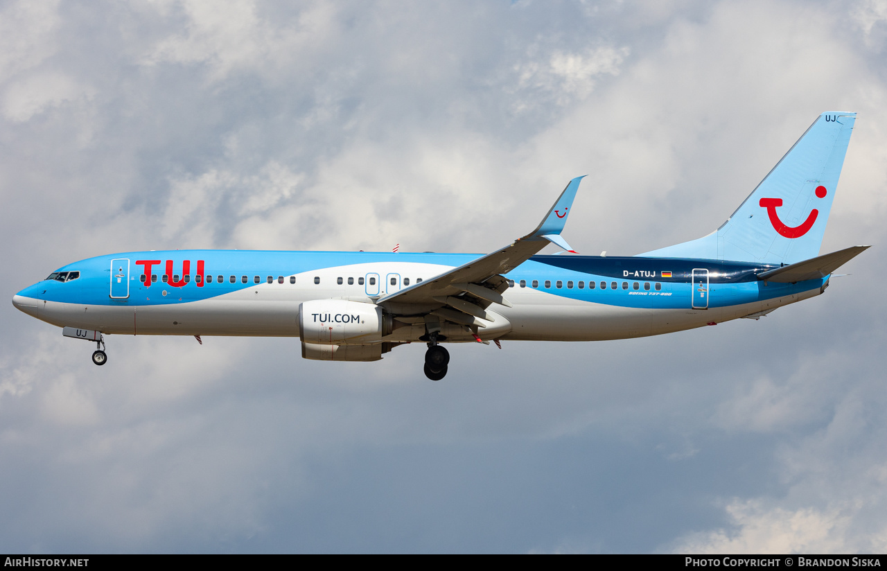 Aircraft Photo of D-ATUJ | Boeing 737-8K5 | TUIfly | AirHistory.net #587732