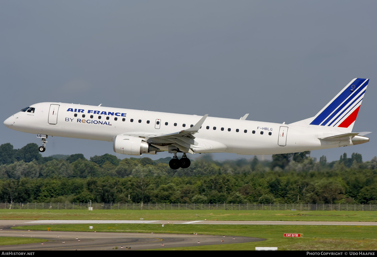Aircraft Photo of F-HBLG | Embraer 190STD (ERJ-190-100STD) | Air France | AirHistory.net #587737