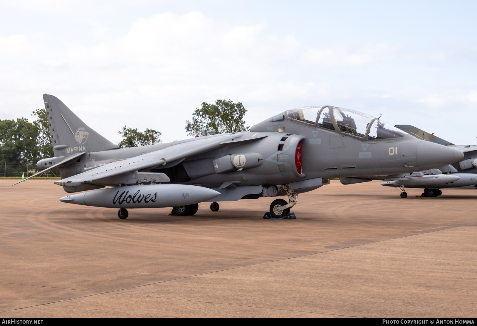Aircraft Photo of MM55032 | McDonnell Douglas TAV-8B Harrier II | Italy - Navy | AirHistory.net #587739