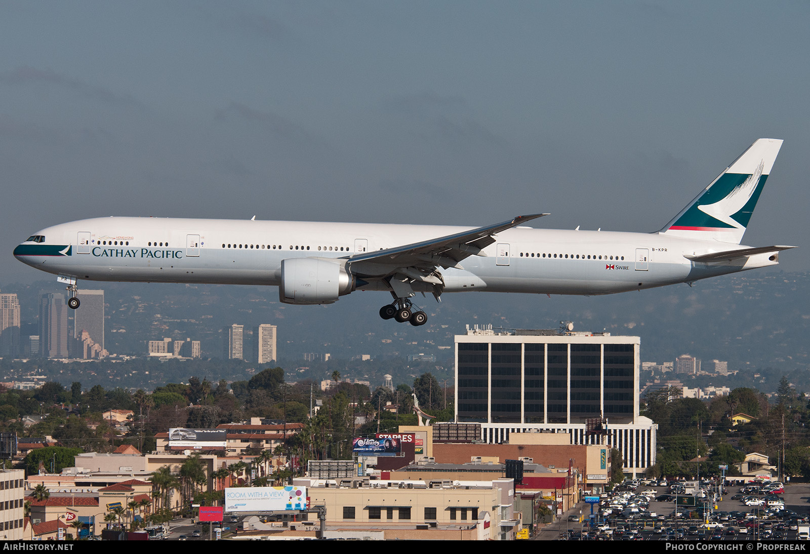 Aircraft Photo of B-KPR | Boeing 777-367/ER | Cathay Pacific Airways | AirHistory.net #587762