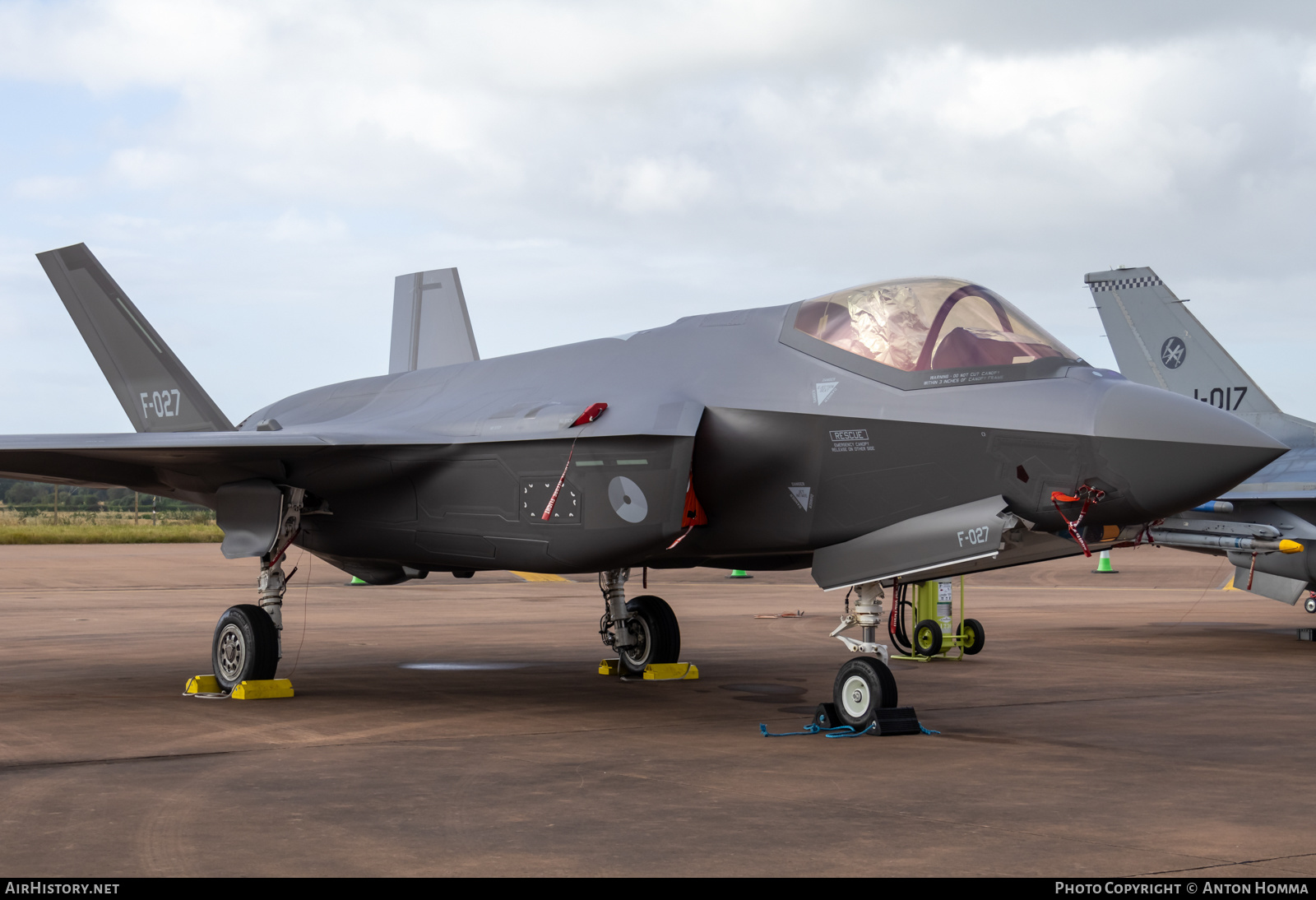 Aircraft Photo of F-027 | Lockheed Martin F-35A Lightning II | Netherlands - Air Force | AirHistory.net #587763