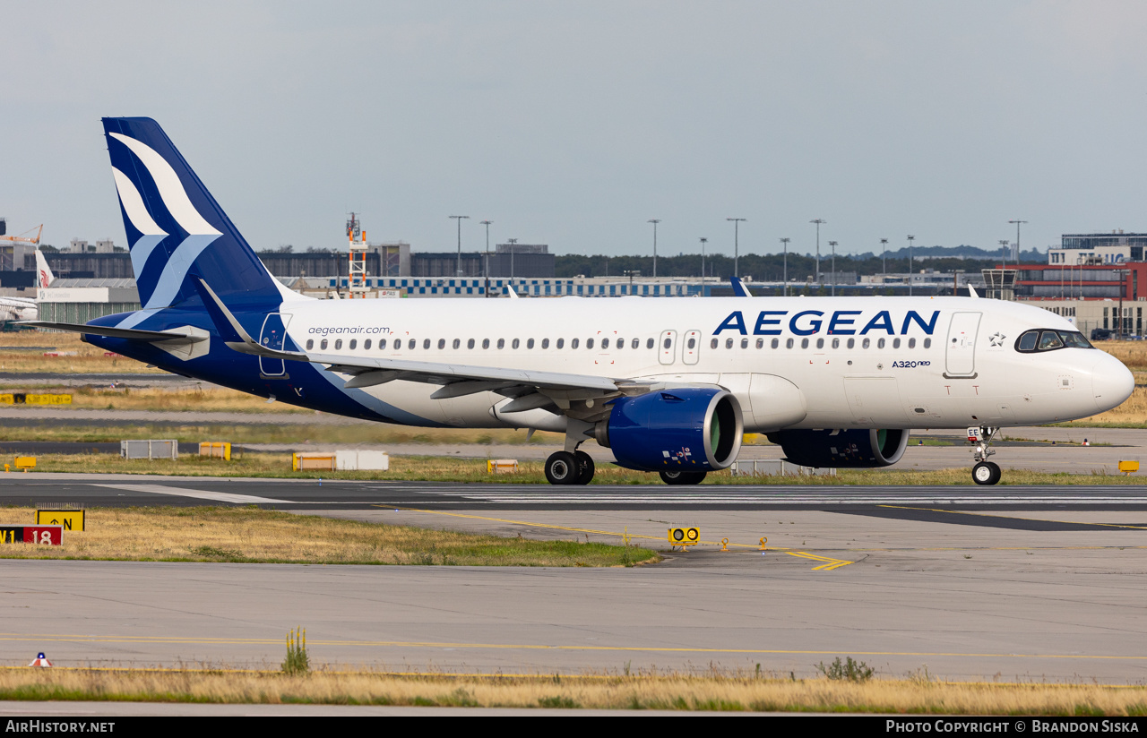 Aircraft Photo of SX-NEE | Airbus A320-271N | Aegean Airlines | AirHistory.net #587766