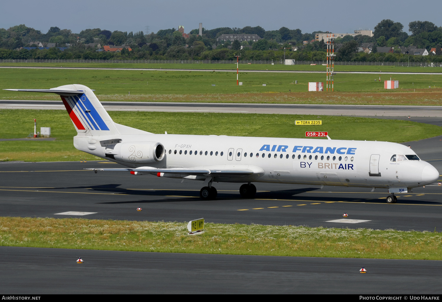 Aircraft Photo of F-GPXH | Fokker 100 (F28-0100) | Air France | AirHistory.net #587770