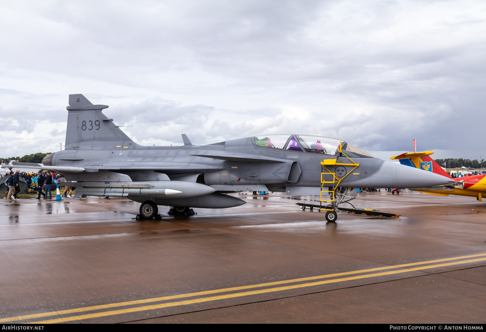 Aircraft Photo of 39839 | Saab JAS 39D Gripen | Sweden - Air Force | AirHistory.net #587773