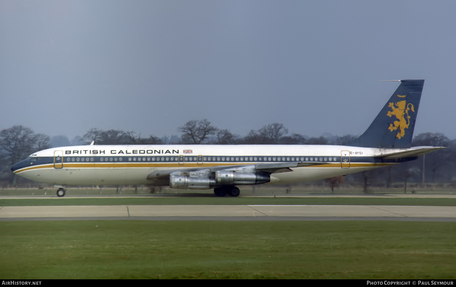 Aircraft Photo of G-AYSI | Boeing 707-373C | British Caledonian Airways | AirHistory.net #587783