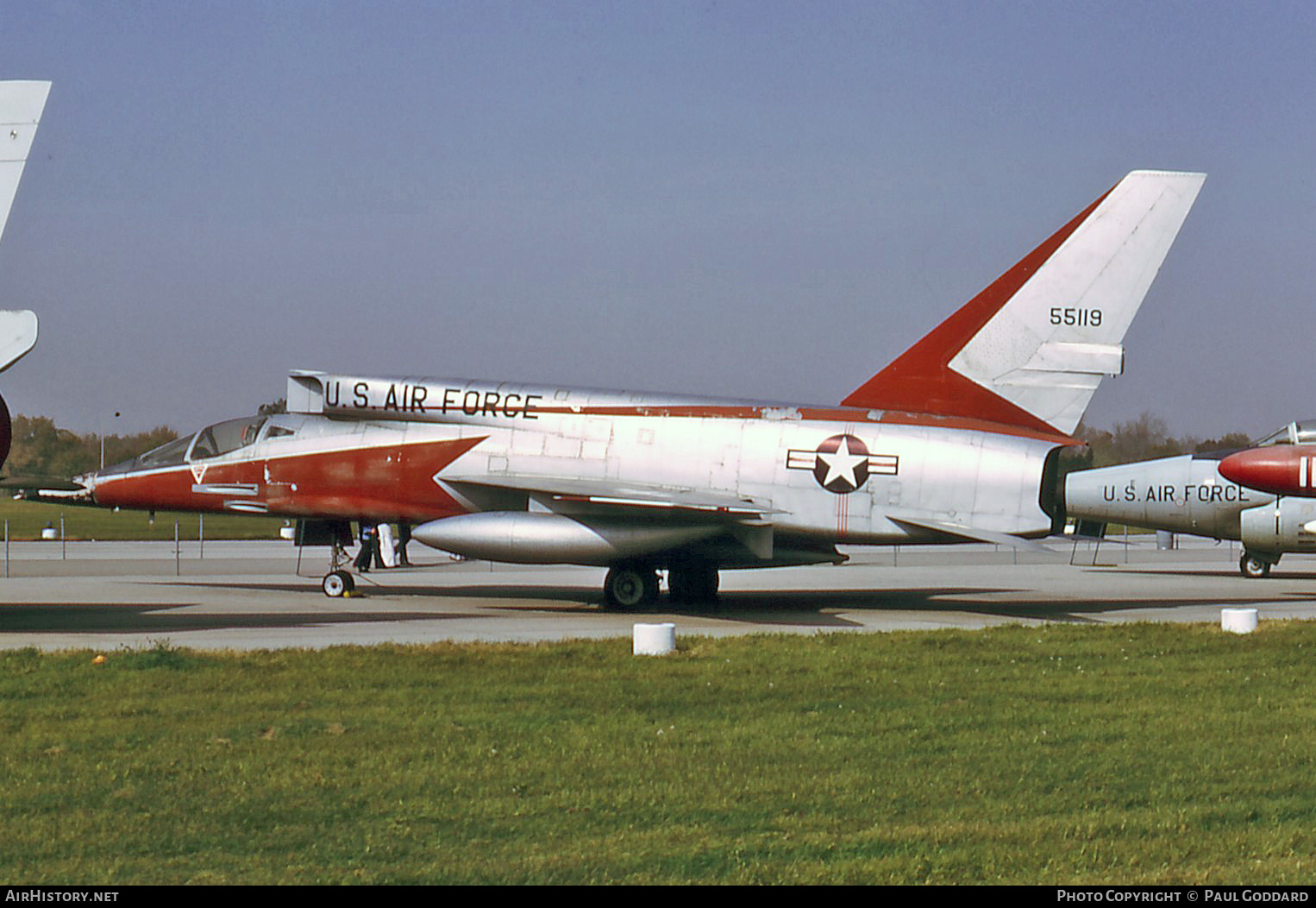 Aircraft Photo of 55-5119 / 55119 | North American F-107A | USA - Air Force | AirHistory.net #587803