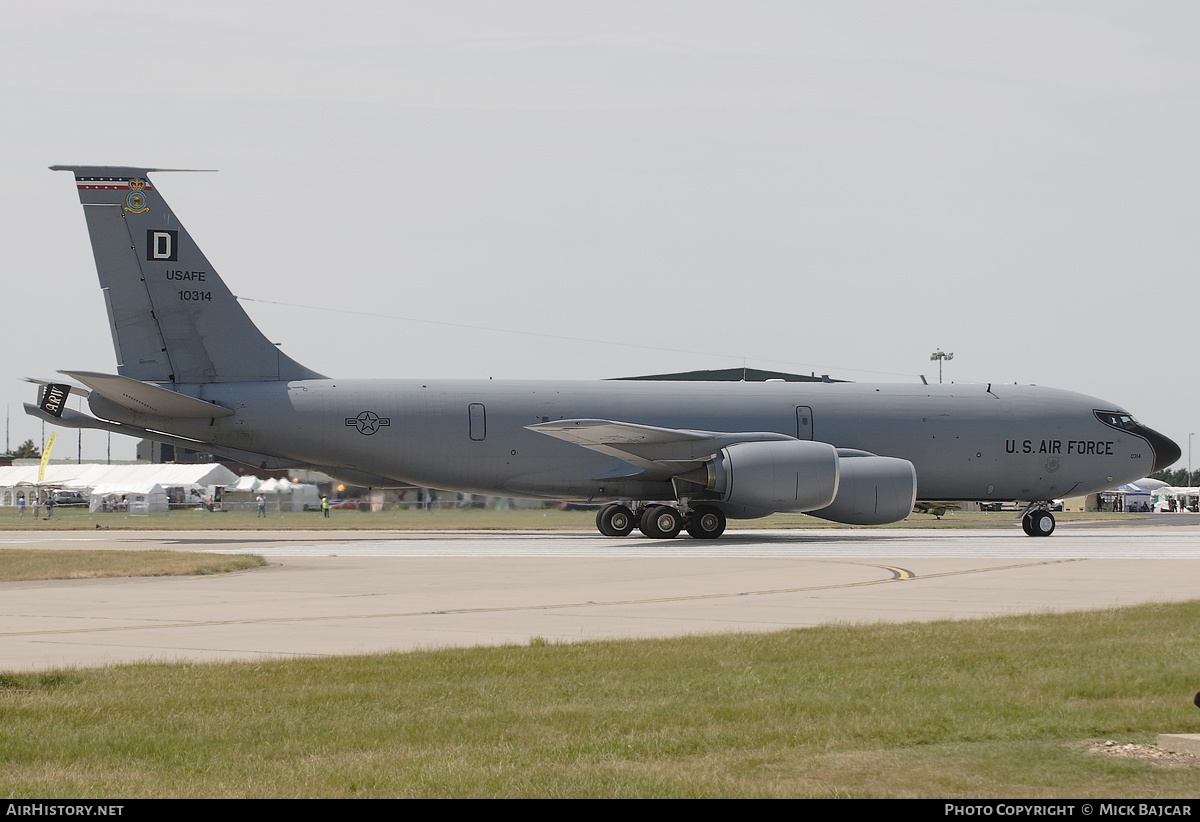 Aircraft Photo of 61-0314 / 10314 | Boeing KC-135R Stratotanker | USA - Air Force | AirHistory.net #587843