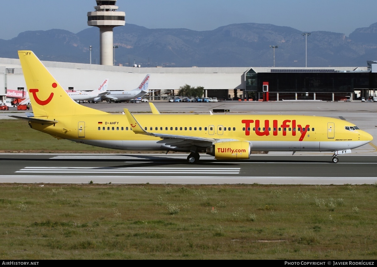 Aircraft Photo of D-AHFY | Boeing 737-8K5 | TUIfly | AirHistory.net #587846