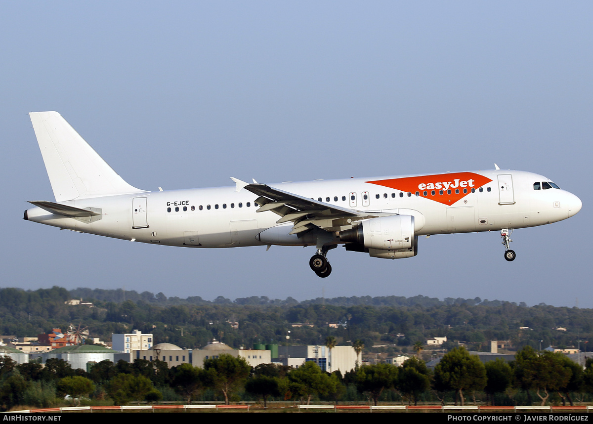 Aircraft Photo of G-EJCE | Airbus A320-214 | EasyJet | AirHistory.net #587847