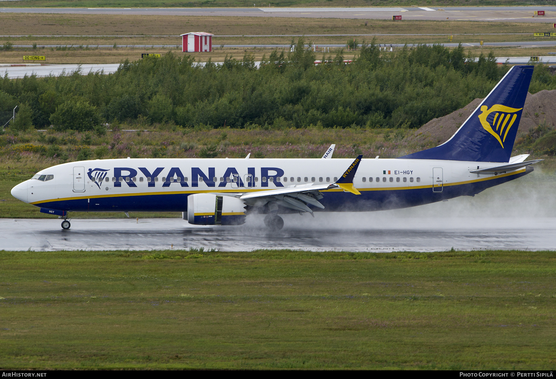Aircraft Photo of EI-HGY | Boeing 737-8200 Max 200 | Ryanair | AirHistory.net #587858