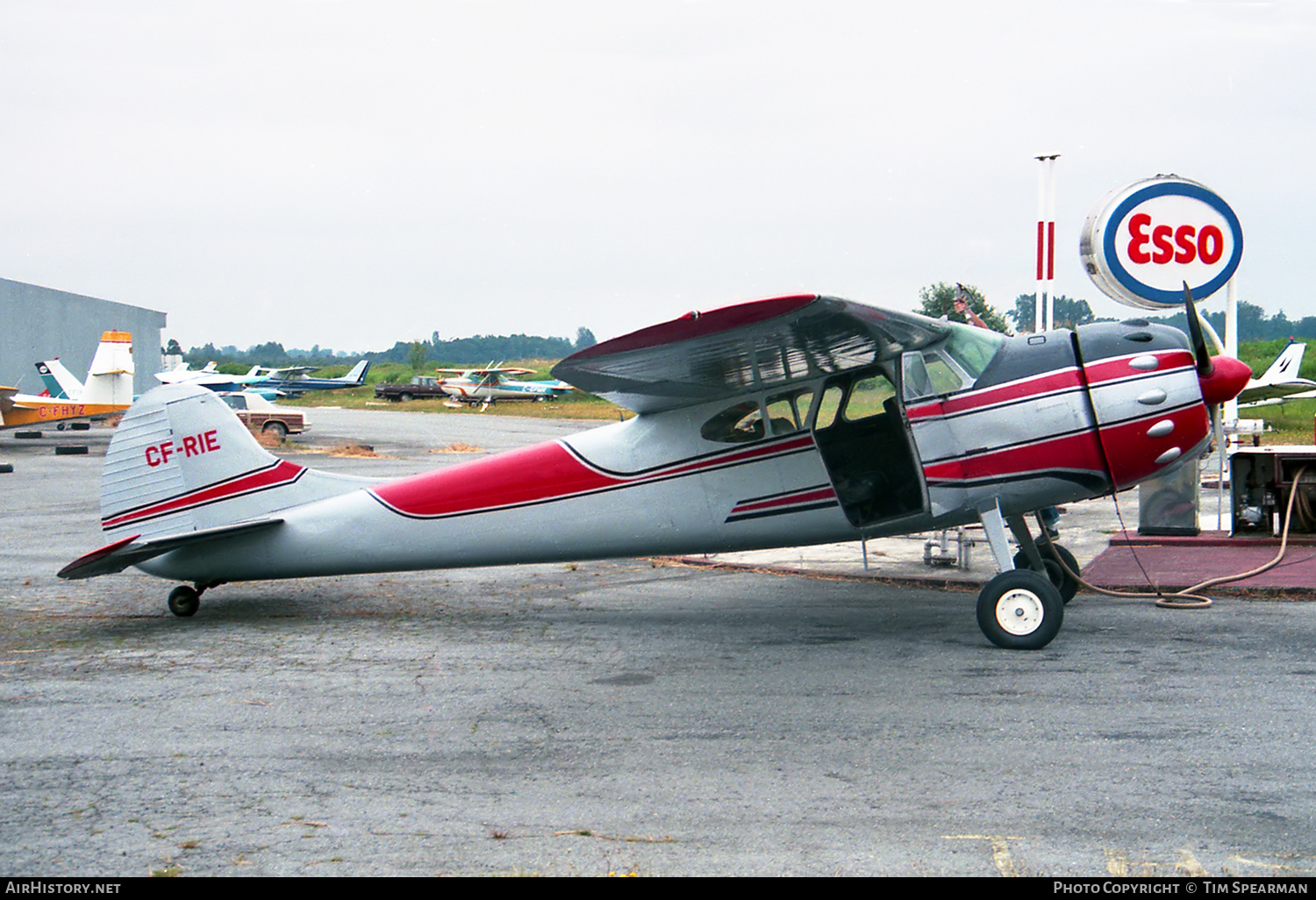 Aircraft Photo of CF-RIE | Cessna 195B | AirHistory.net #587865