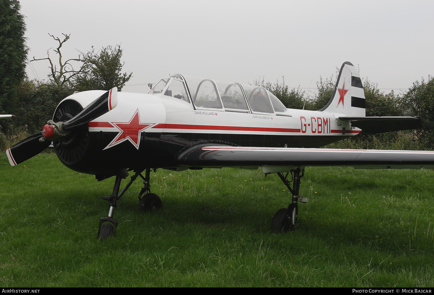 Aircraft Photo of G-CBMI | Yakovlev Yak-52 | Soviet Union - Air Force | AirHistory.net #587869