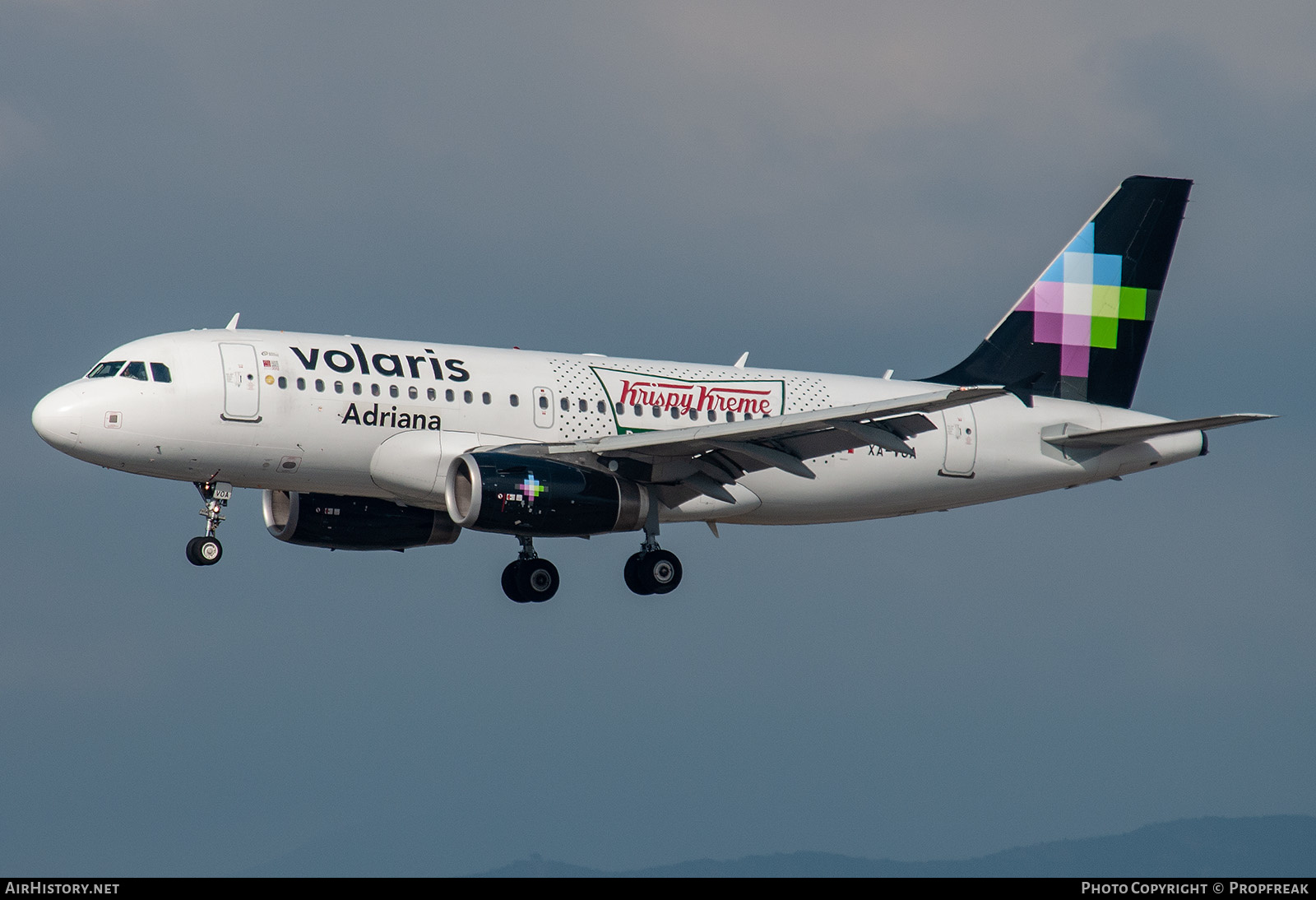 Aircraft Photo of XA-VOA | Airbus A319-133 | Volaris | AirHistory.net #587888