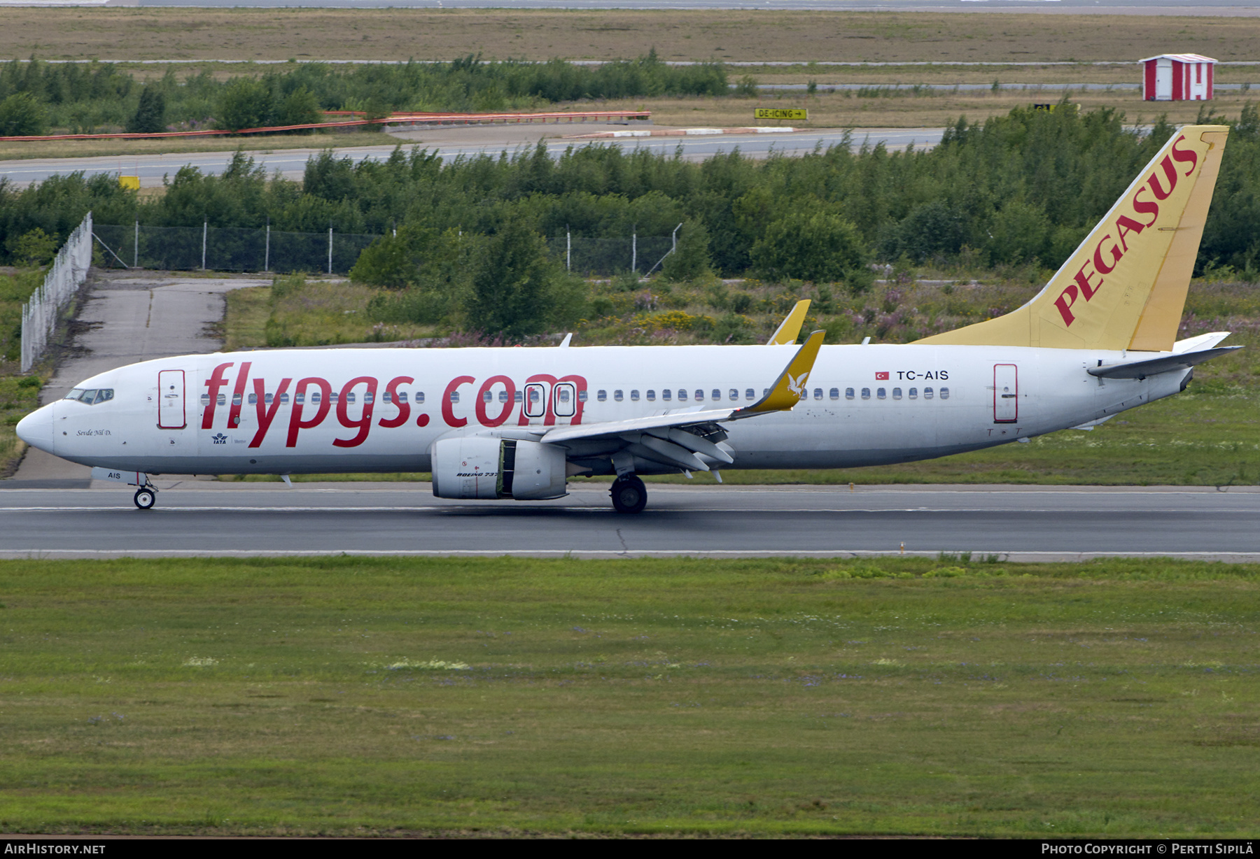 Aircraft Photo of TC-AIS | Boeing 737-82R | Pegasus Airlines | AirHistory.net #587899