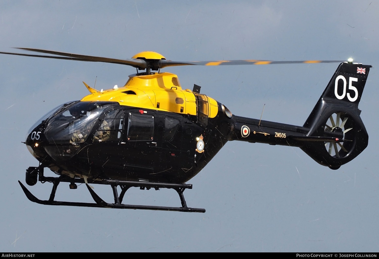 Aircraft Photo of ZM505 | Airbus Helicopters H-135 Juno HT1 (EC-135T-3H) | UK - Air Force | AirHistory.net #587901