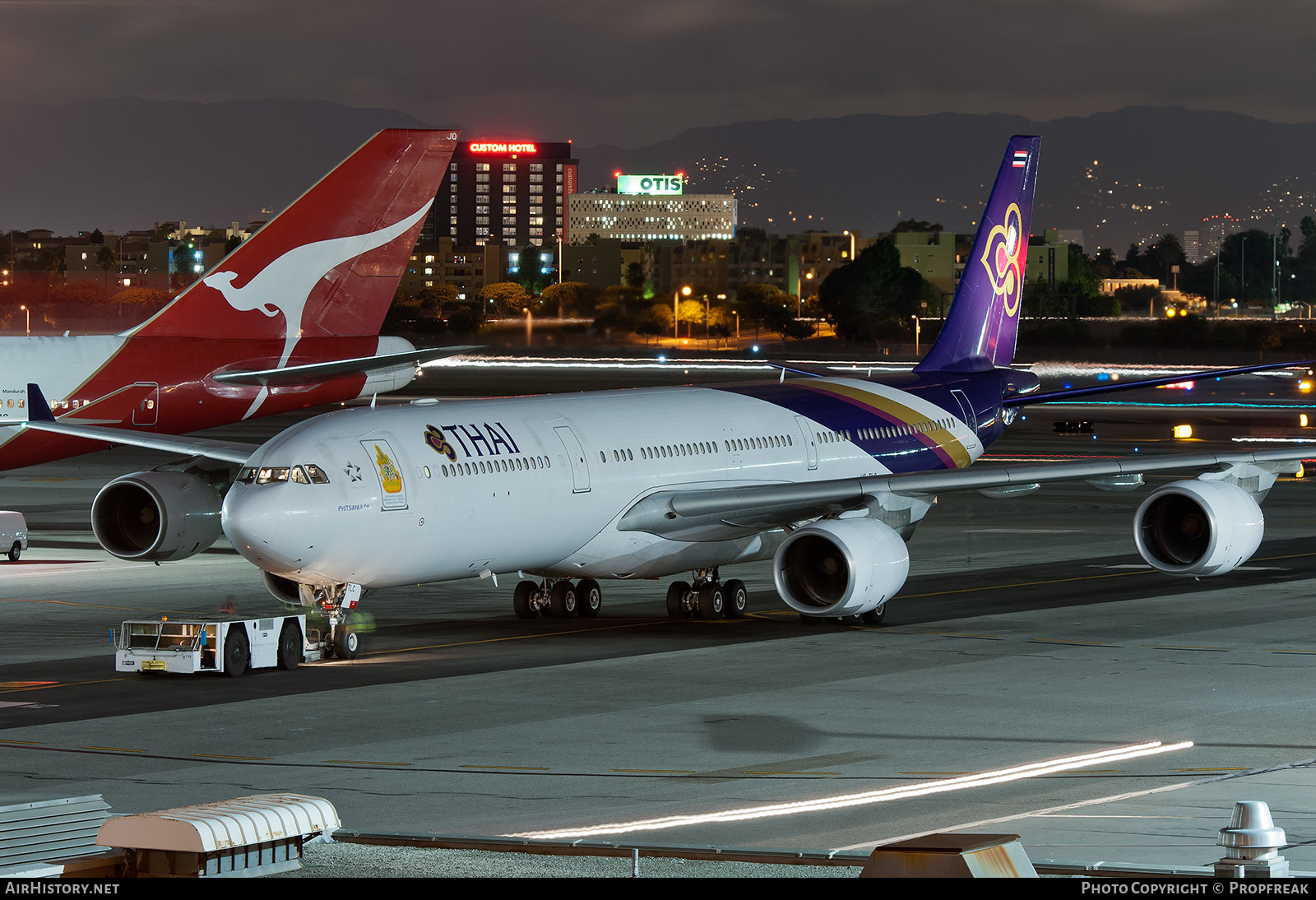 Aircraft Photo of HS-TLC | Airbus A340-541 | Thai Airways International | AirHistory.net #587903