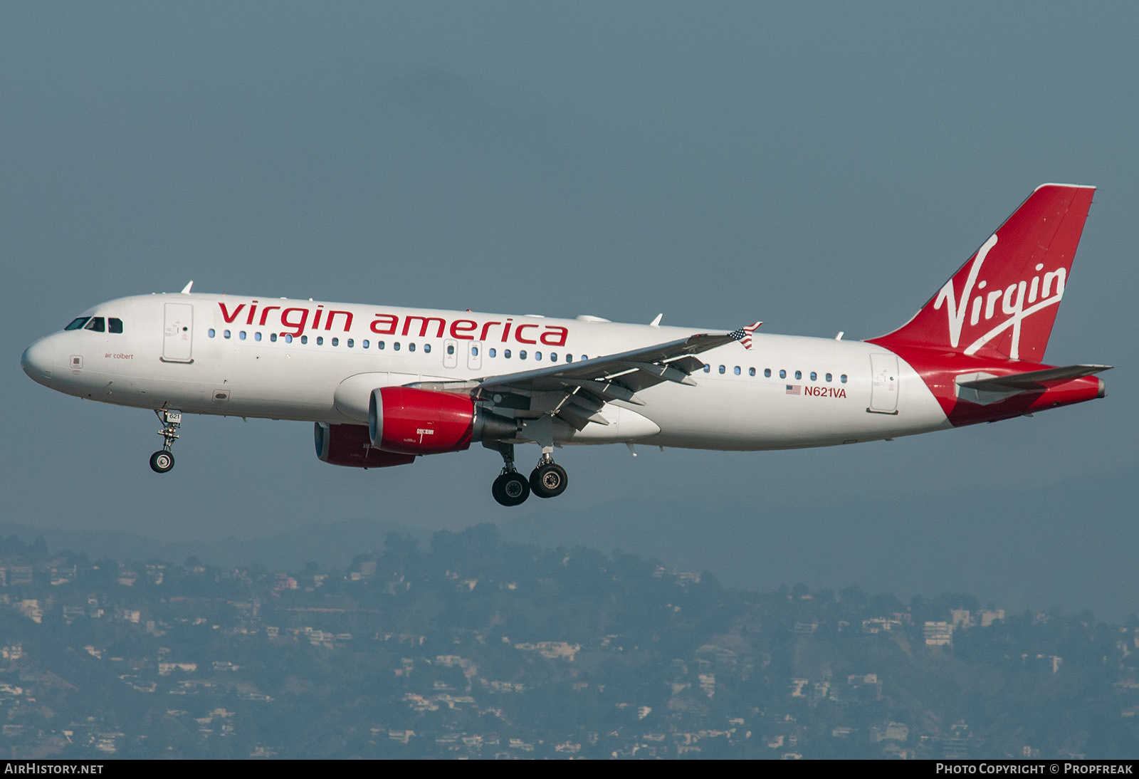 Aircraft Photo of N621VA | Airbus A320-214 | Virgin America | AirHistory.net #587911