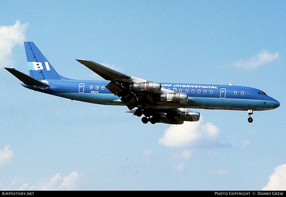 Aircraft Photo of N821E | Douglas DC-8-51 | Braniff International Airways | AirHistory.net #587917