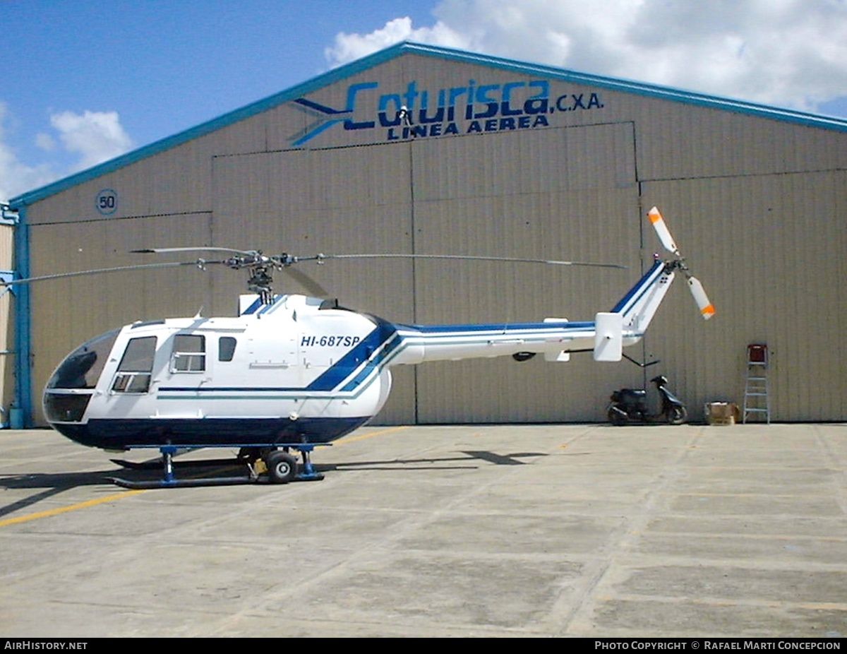 Aircraft Photo of HI-687SP / HI-687 | MBB Bo 105C-GSH | AirHistory.net #587920