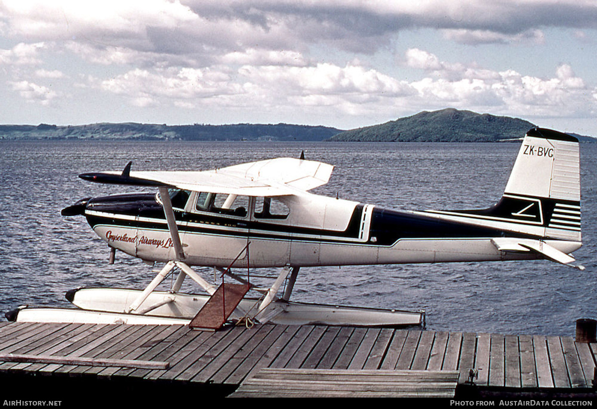 Aircraft Photo of ZK-BVG | Cessna 180A | Geyserland Airways | AirHistory.net #587963