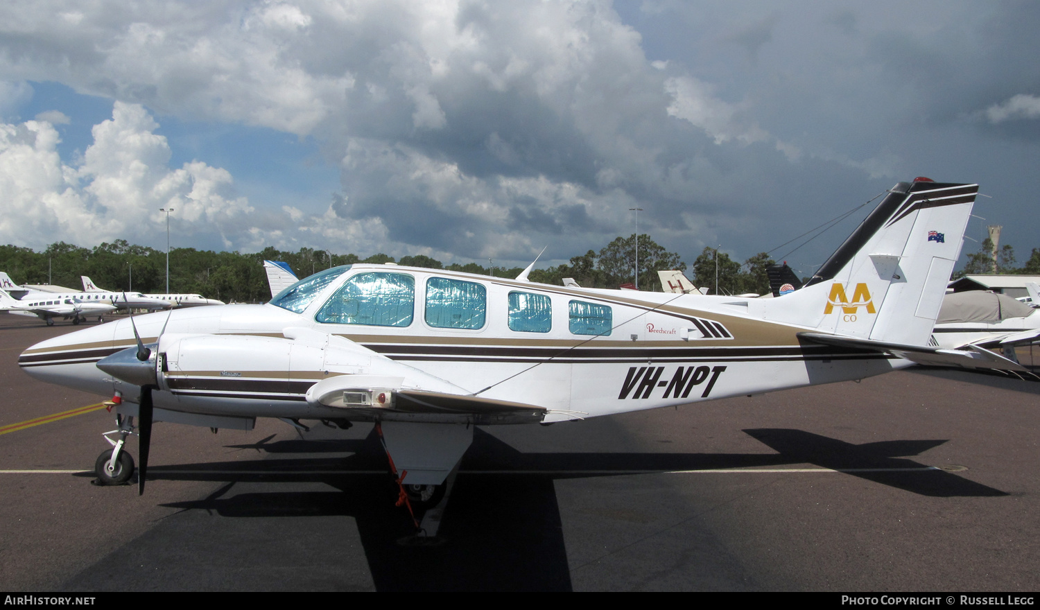 Aircraft Photo of VH-NPT | Beech 58 Baron | AACo - Australian Agricultural Company | AirHistory.net #587986