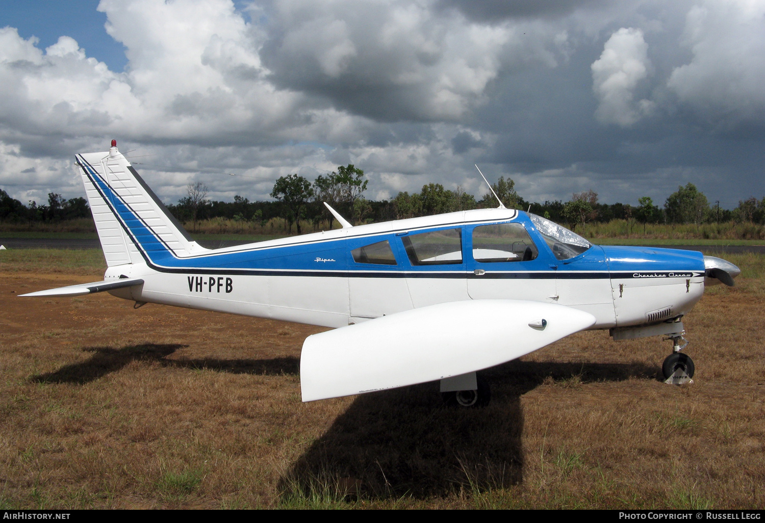 Aircraft Photo of VH-PFB | Piper PA-28R-180 Cherokee Arrow | AirHistory.net #587987