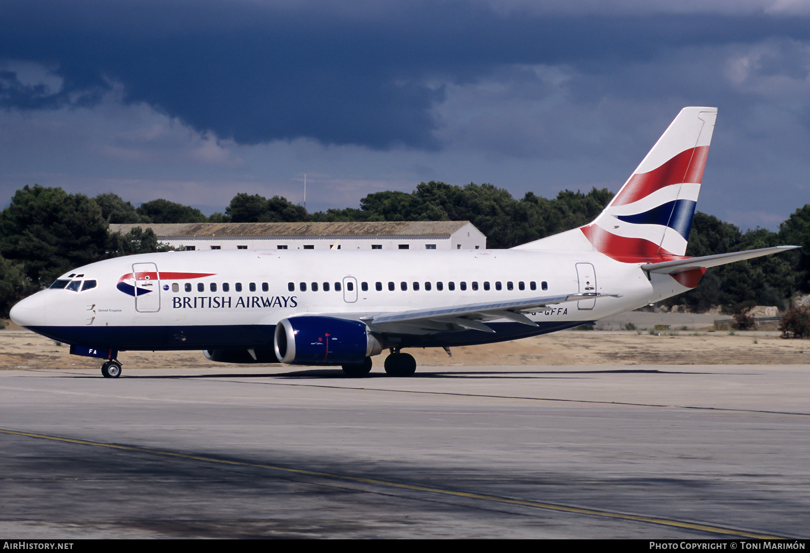 Aircraft Photo of G-GFFA | Boeing 737-59D | British Airways | AirHistory.net #587996