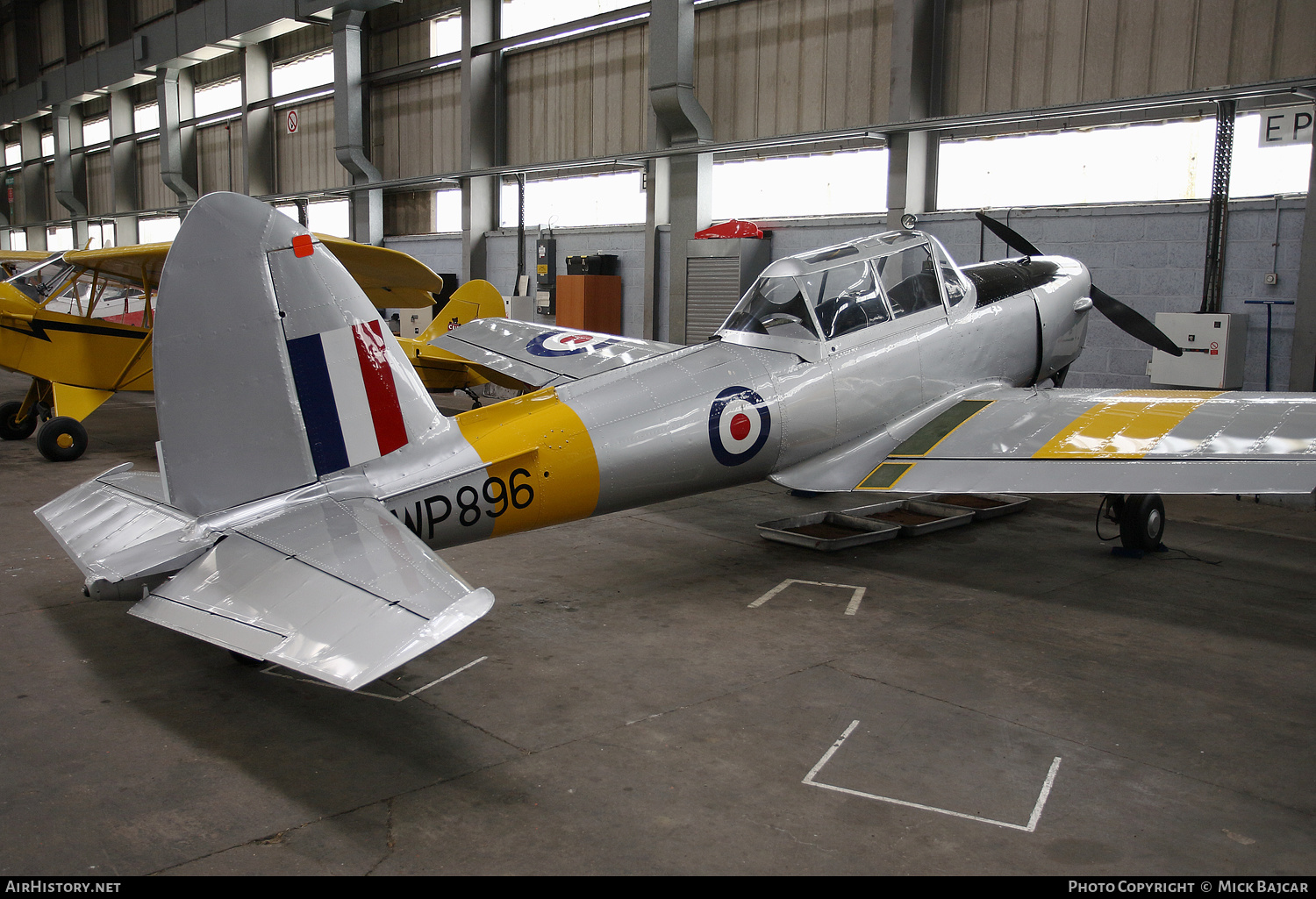 Aircraft Photo of G-BWVY / WP896 | De Havilland DHC-1 Chipmunk 22 | UK - Air Force | AirHistory.net #588016