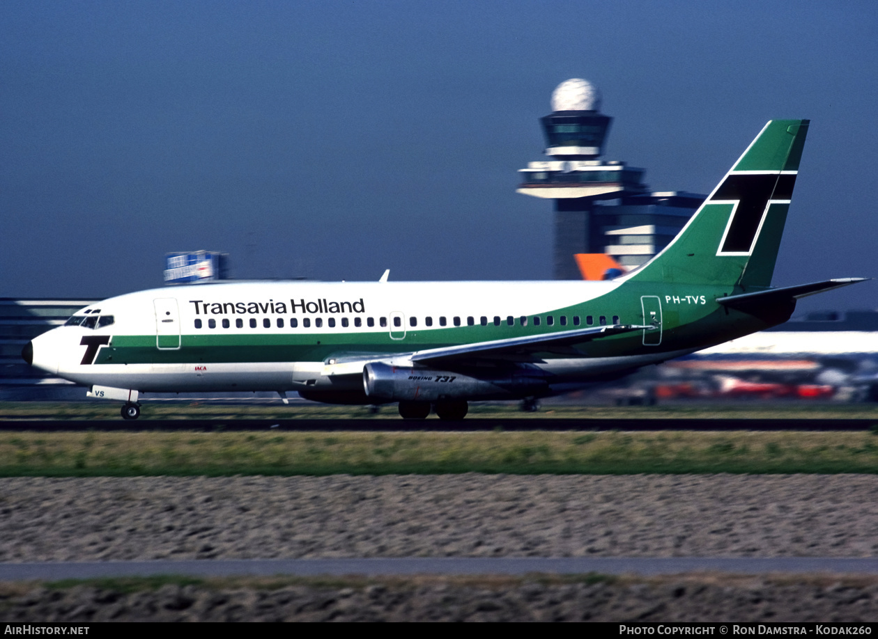 Aircraft Photo of PH-TVS | Boeing 737-2K2/Adv | Transavia Holland | AirHistory.net #588022