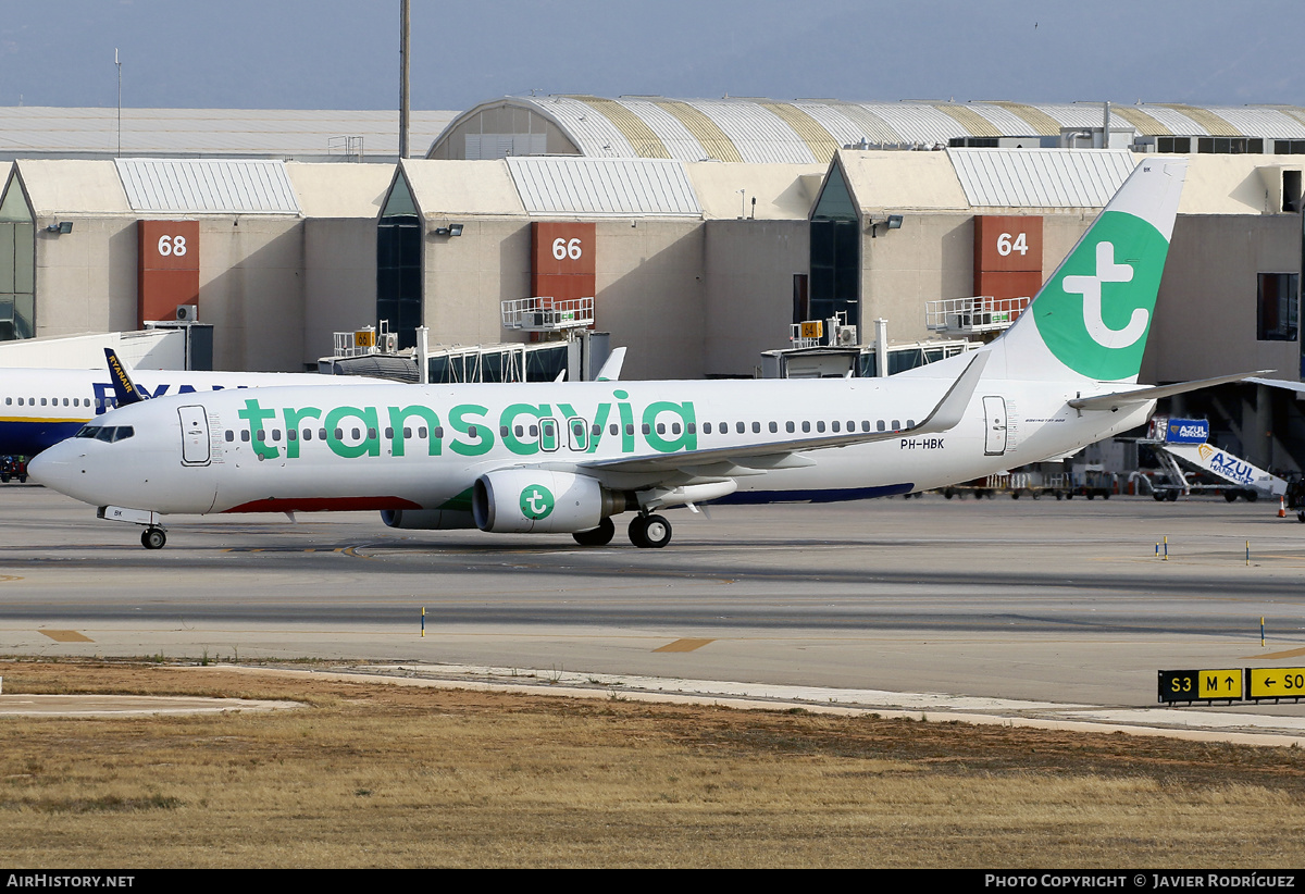 Aircraft Photo of PH-HBK | Boeing 737-82R | Transavia | AirHistory.net #588024