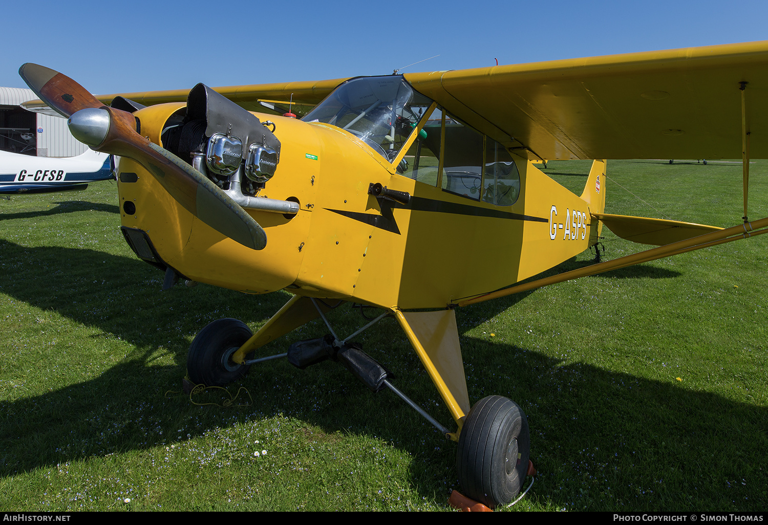 Aircraft Photo of G-ASPS | Piper J-3C-90 Cub | AirHistory.net #588049