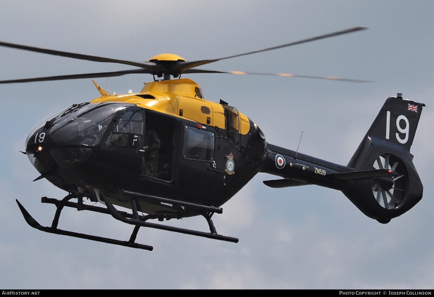 Aircraft Photo of ZM519 | Airbus Helicopters H-135 Juno HT1 (EC-135T-3H) | UK - Air Force | AirHistory.net #588050