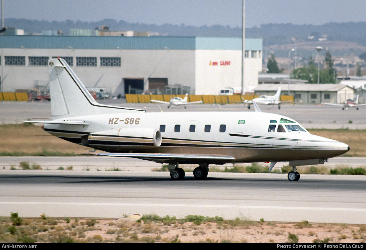 Aircraft Photo of HZ-SOG | North American Rockwell NA-380 Sabreliner 75A | AirHistory.net #588053