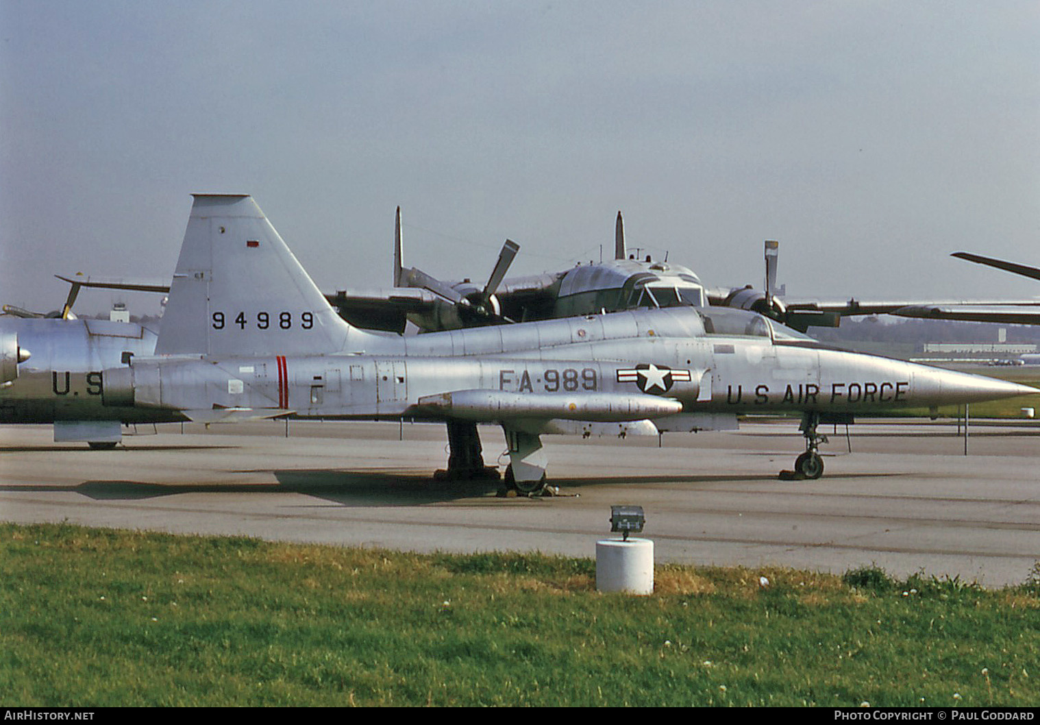 Aircraft Photo of 59-4989 / 94989 | Northrop YF-5A Freedom Fighter (N-156F) | USA - Air Force | AirHistory.net #588085