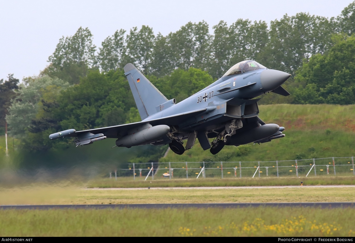 Aircraft Photo of 3007 | Eurofighter EF-2000 Typhoon S | Germany - Air Force | AirHistory.net #588089