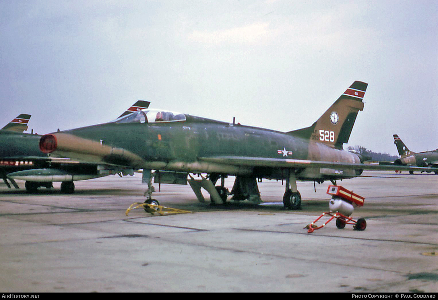 Aircraft Photo of 55-3528 / AF053-528 | North American F-100D Super Sabre | USA - Air Force | AirHistory.net #588099