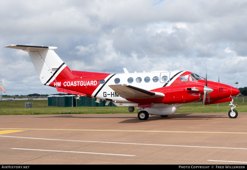 Aircraft Photo of G-HMGA | Beech 200 Super King Air | HM Coastguard | AirHistory.net #588115