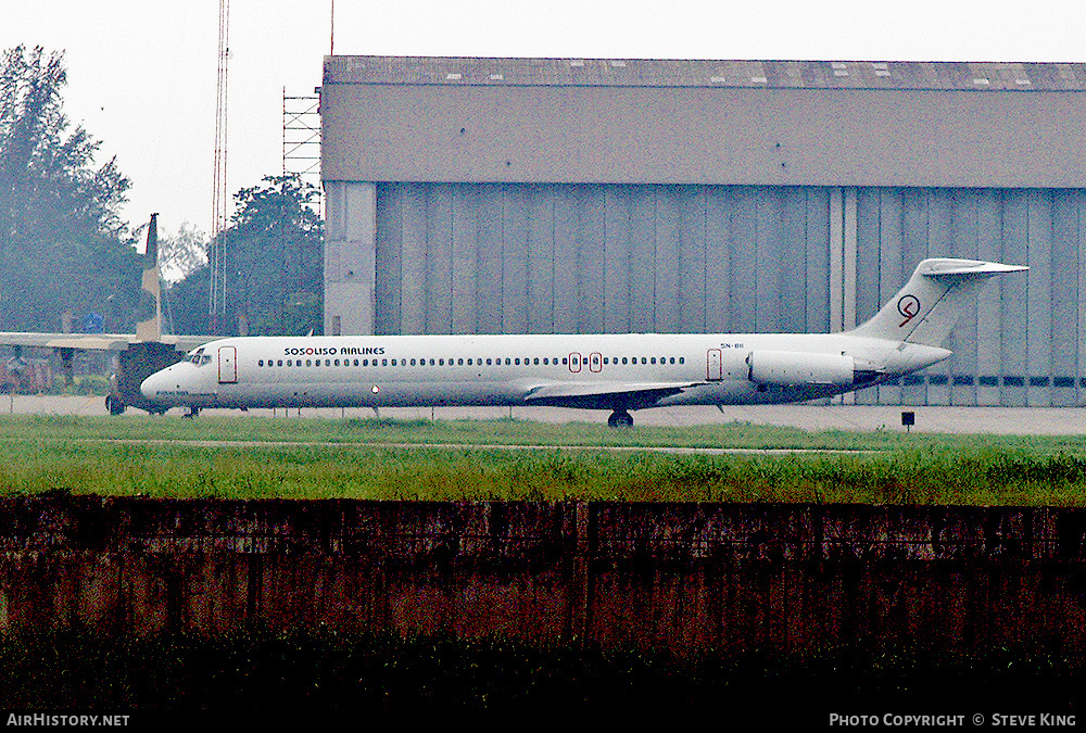 Aircraft Photo of 5N-BII | McDonnell Douglas MD-82 (DC-9-82) | Sosoliso Airlines | AirHistory.net #588120