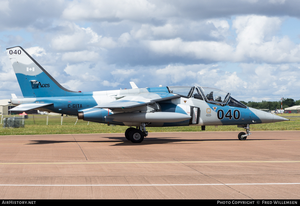 Aircraft Photo of C-GITA | Dassault-Dornier Alpha Jet | Top Aces | AirHistory.net #588122