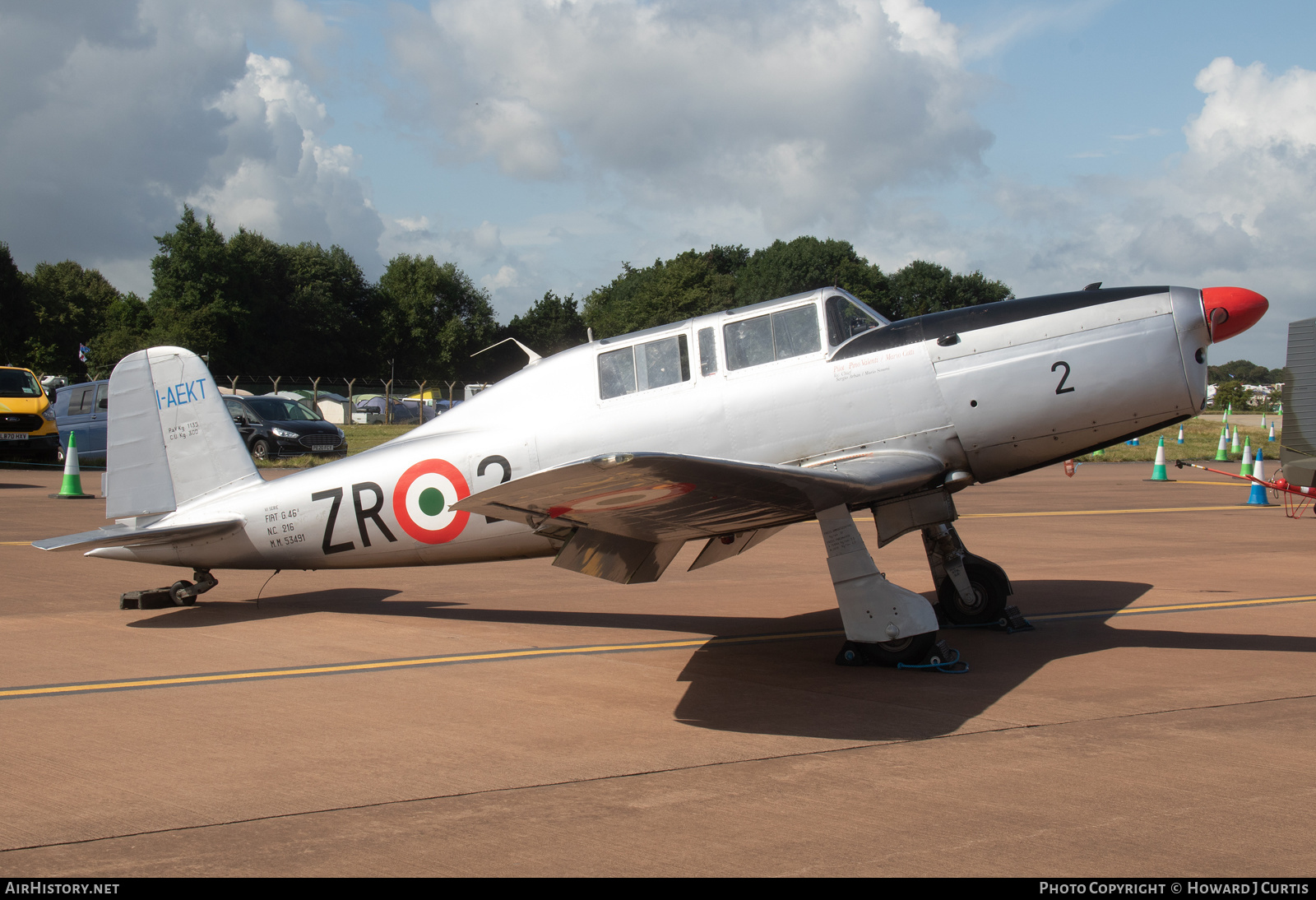 Aircraft Photo of I-AEKT / MM53491 | Fiat G-46-4A | Italy - Air Force | AirHistory.net #588127