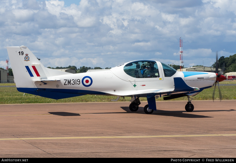 Aircraft Photo of ZM319 | Grob G-120TP Prefect T1 | UK - Air Force | AirHistory.net #588128