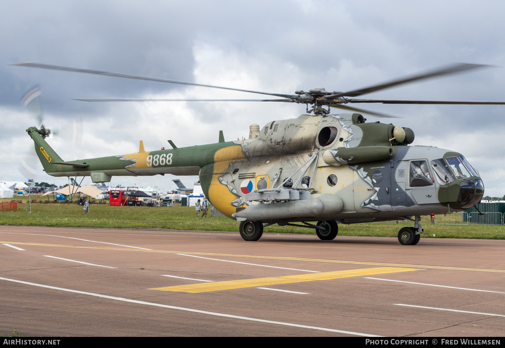 Aircraft Photo of 9868 | Mil Mi-171Sh | Czechia - Air Force | AirHistory.net #588136