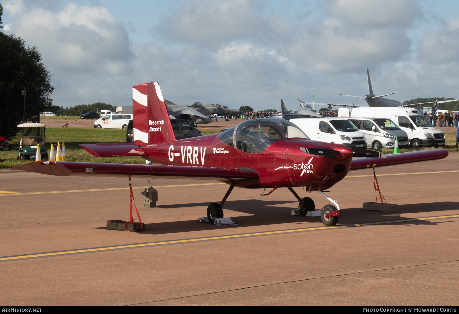 Aircraft Photo of G-VRRV | Van's RV-12 | University of Southampton | AirHistory.net #588142