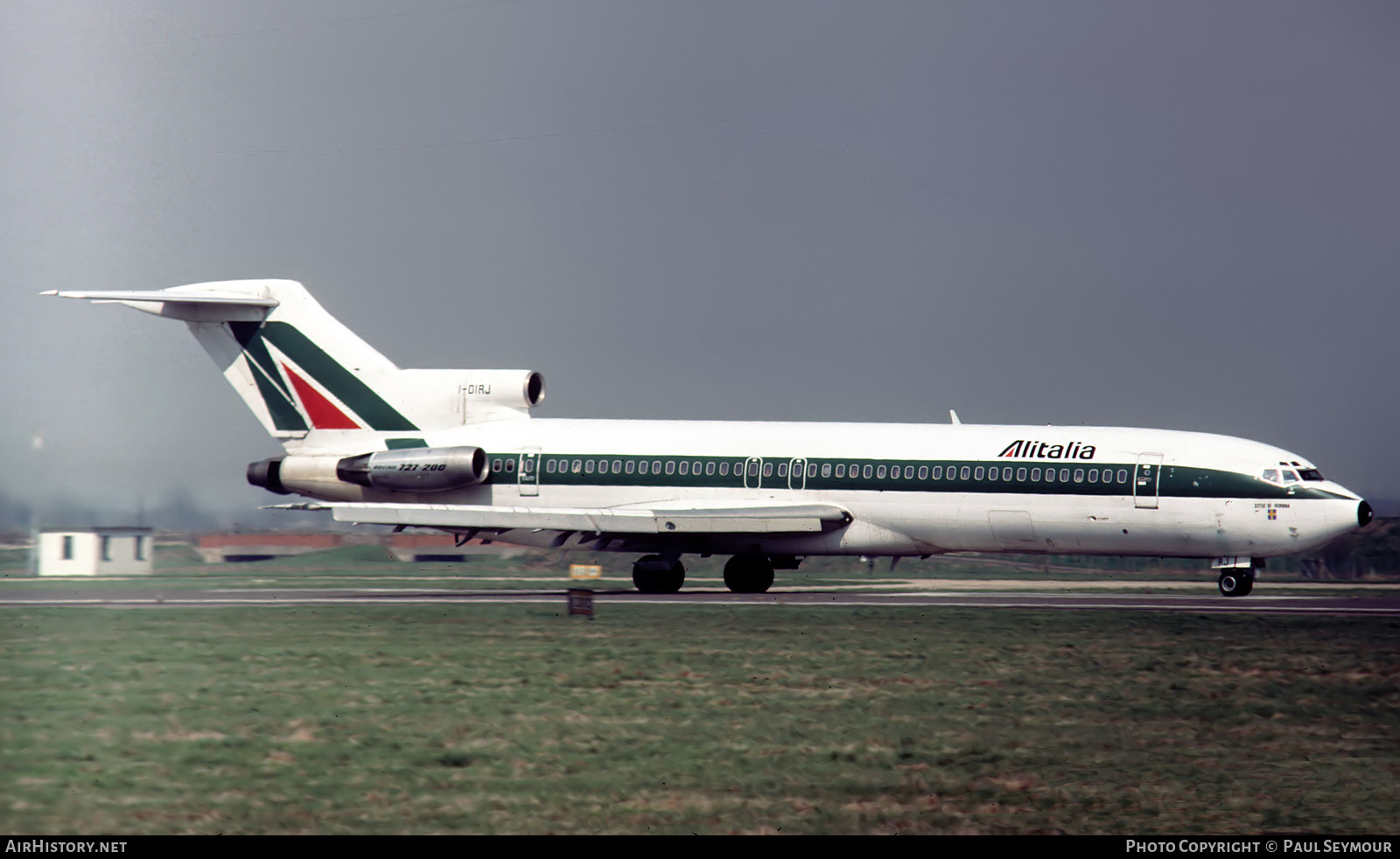 Aircraft Photo of I-DIRJ | Boeing 727-243/Adv | Alitalia | AirHistory.net #588143