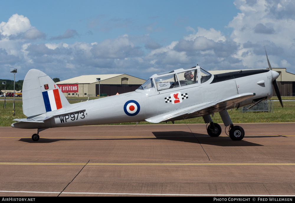 Aircraft Photo of G-BCPU / WP973 | De Havilland Canada DHC-1 Chipmunk Mk22 | UK - Air Force | AirHistory.net #588144