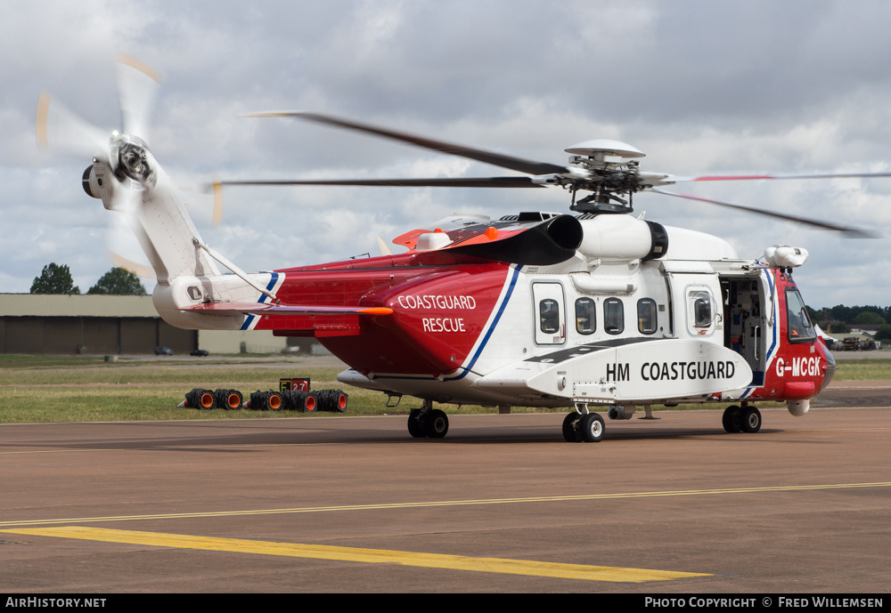 Aircraft Photo of G-MCGK | Sikorsky S-92A | HM Coastguard | AirHistory.net #588154
