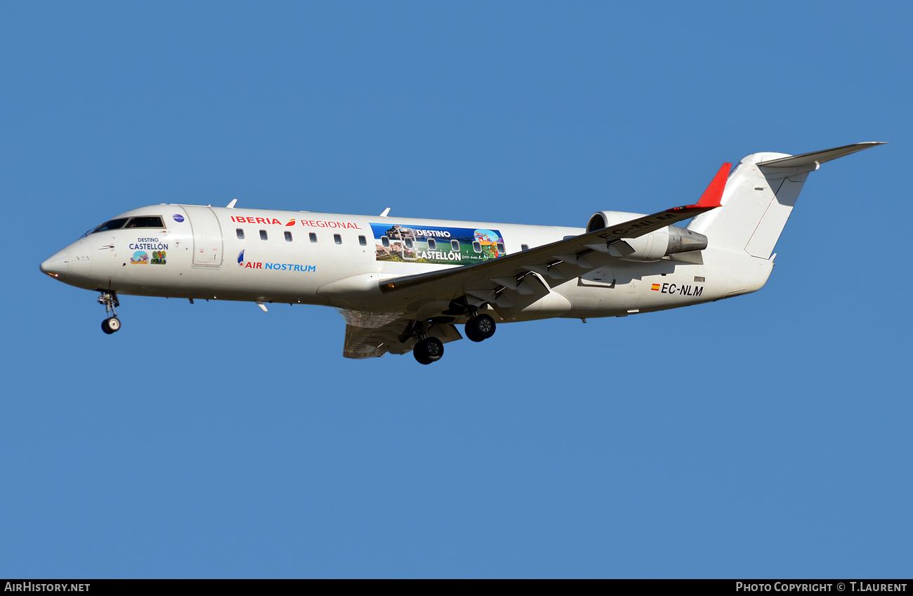 Aircraft Photo of EC-NLM | Bombardier CRJ-200LR (CL-600-2B19) | Iberia Regional | AirHistory.net #588155