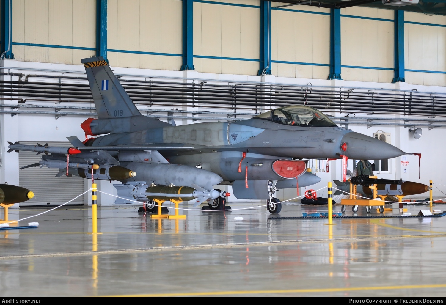 Aircraft Photo of 019 | Lockheed Martin F-16CJ Fighting Falcon | Greece - Air Force | AirHistory.net #588160