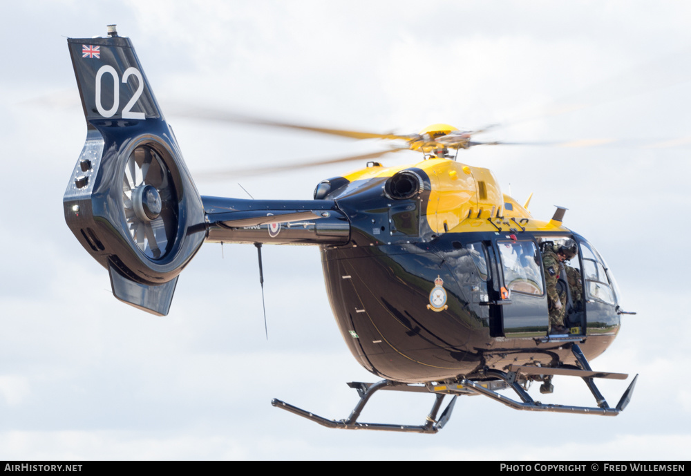 Aircraft Photo of ZM502 | Airbus Helicopters H-145 Jupiter HT1 (BK-117D-2m) | UK - Air Force | AirHistory.net #588172