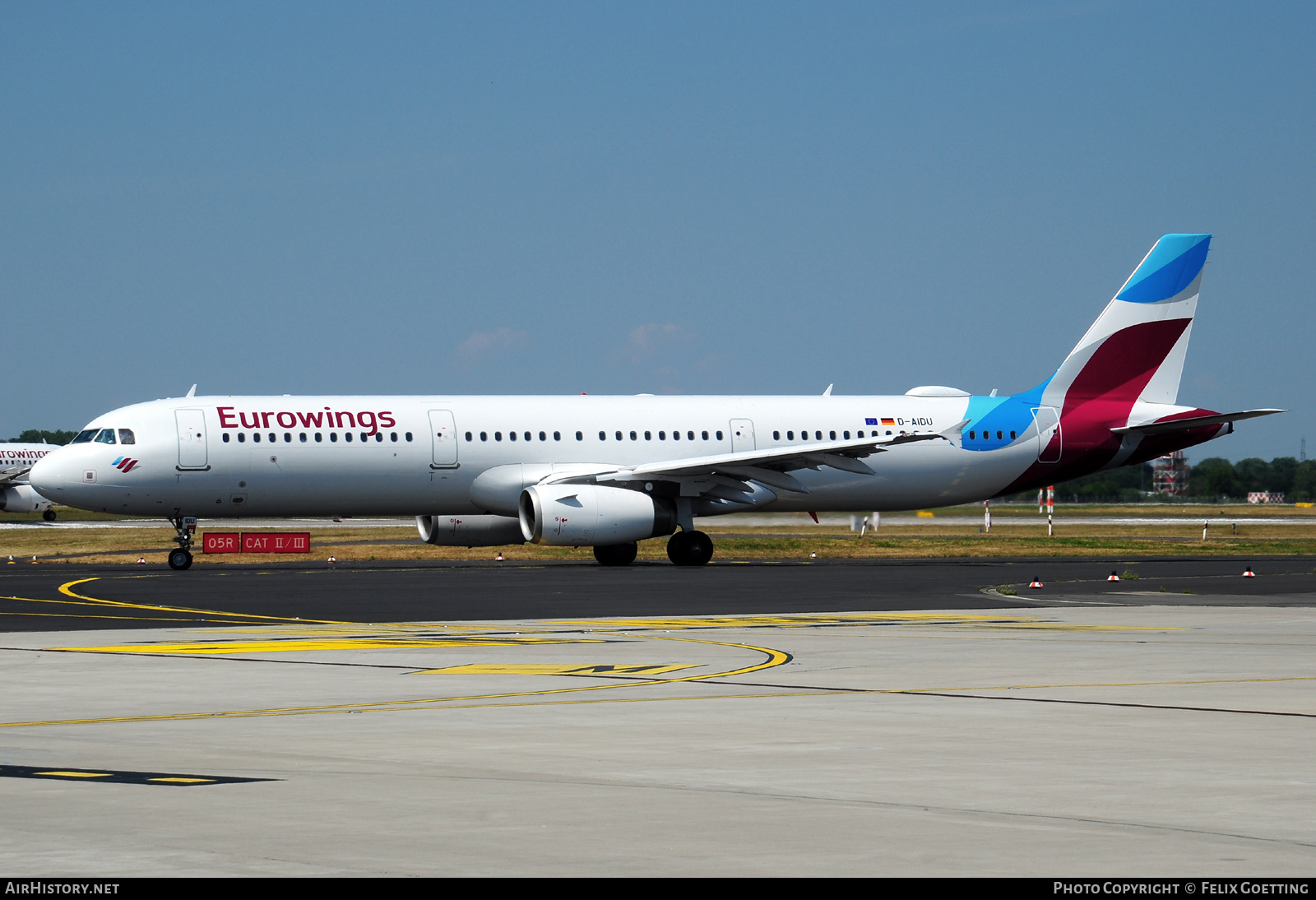 Aircraft Photo of D-AIDU | Airbus A321-231 | Eurowings | AirHistory.net #588173